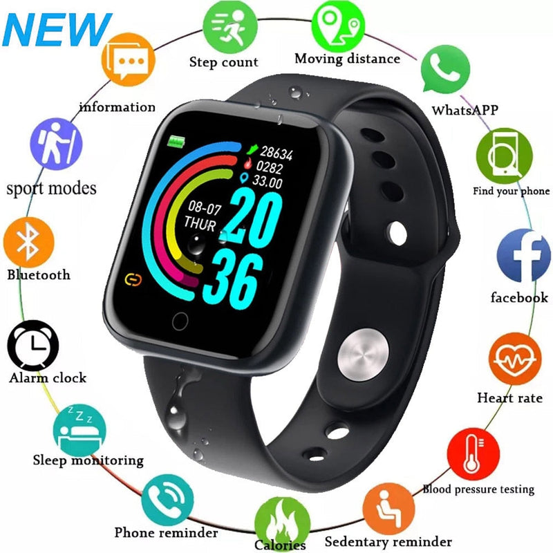 Smartwatch Relógio Inteligente D20 - Y68 PRO